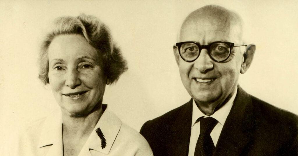 Vodder Method | Manual Lymph Drainage Cape Town | Dr. Emil Vodder & his wife, Estrid Vodder